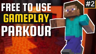 Free To Use Gameplay No Copyright  Minecraft Parkour [upl. by Falda]