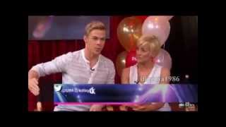 Kellie Pickler amp Derek Hough  GMA after party  Dancing with the stars [upl. by Bertelli]