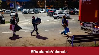 Surten els primers camions dajuda als afectats per la DANA de València [upl. by Enined]