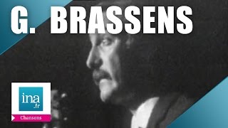 Georges Brassens quotLes copains dabordquot  Archive INA [upl. by Chantalle]