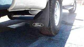 F250 Diesel after Walker Big Truck Muffler Install [upl. by Helms469]