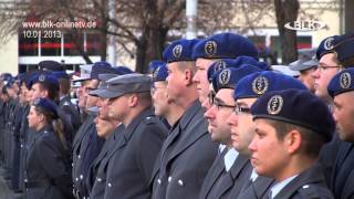 20130110 Bundeswehr Appell Kommando Sanitätsdienstliche Einsatzunterstützung Weißenfels [upl. by Aizirk]