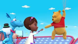 Doc McStuffins and Winnie The Pooh Crossover Into the Hundred Acre Wood Clip [upl. by Elvin394]