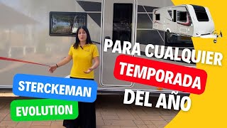 Caravana con frigorífico más grande del mercado 🧊 Sterckeman Evolution 580 PE Kids 🛅 Super equipada [upl. by Aikahc]