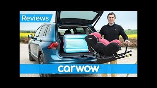 Volkswagen Tiguan Allspace SUV 2018 practicality review  Mat Watson Reviews [upl. by Previdi]