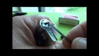 302 Vachette French Euro Cylinder Picked Open [upl. by Zebe82]