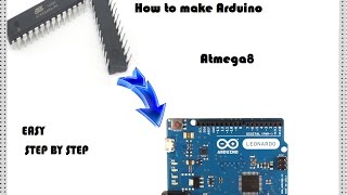 How to program an ATmega8 for using as Arduino [upl. by Hansen]