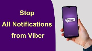 How to Turn Off All Notifications from Viber App [upl. by Aihseuqram171]