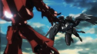 Albedo Vs Azmuth Azuth Aindra in Red Armor  Overlord IV オーバーロード IV Epsiode 11 full scene [upl. by Cherise]