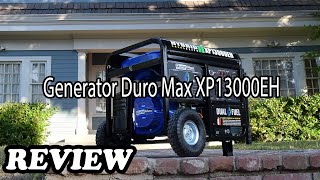 DuroMax XP13000EH Dual Fuel Portable Generator Review  Is It Worth It [upl. by Olaf]