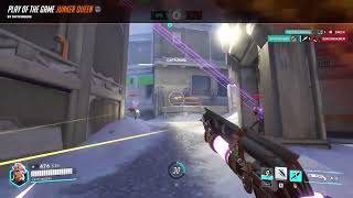 Overwatch 2 Junkerqueen POTG  Tilting The Enemy Team [upl. by Airdnaz438]