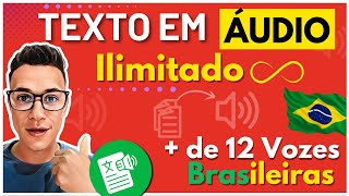 Encontrei  Narrador de Textos com Vozes Reais ilimitadas e Brasileiras [upl. by Eerot]