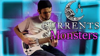 CURRENTS  MONSTERS  8STRING GUITAR COVER 2020 [upl. by Wilt]