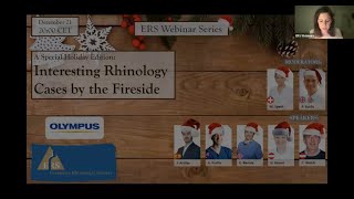 ERS Webinar Series 2023 Interesting Rhinology Cases by the Fireside [upl. by Alvis]