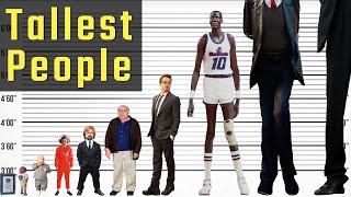 The Worlds Tallest People  The Lowest and Highest People in History  World INFO [upl. by Dolora730]