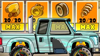 MY SUPER DIESEL IS ALMOST PERFECT A NEW RECORD Hill Climb Racing 2 [upl. by Janos]