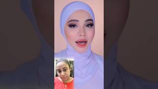 ✨Ashoka Makeup Trend Hijab Makeup✨ sansananan ashokatrend makeup [upl. by Scales244]