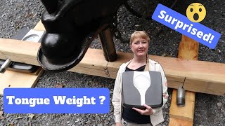 How To Weigh Your RVs Tongue Weight With a Bathroom Scale [upl. by Pangaro]