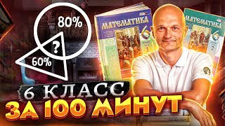 Виленкин 6 класс за 100 минут Математика теория чисел дроби уравнения [upl. by Onairelav904]