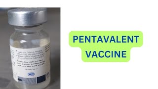 Know the Vaccine Pentavalent vaccine of UIP for DoctorsNurses Health workers [upl. by Gloriane]