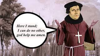 Here I Stand song about Martin Luther [upl. by Basia]