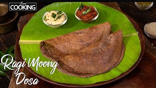 Ragi Dosa Recipe  Healthy Breakfast Recipes  Weight Loss Dosa Recipe HomeCookingShow [upl. by Conover]