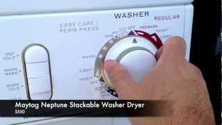 Maytag Neptune Stackable Washer Dryer [upl. by Niemad]