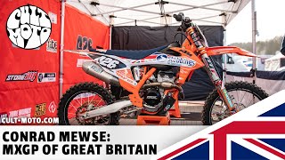 BEHIND THE SCENES CONRAD MEWSE  MXGP of GREAT BRITAIN 2022 [upl. by Ynetruoc]