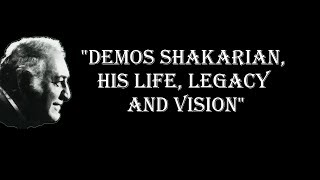 quotDemos Shakarian his life legacy and visionquot TRAILER English version [upl. by London]