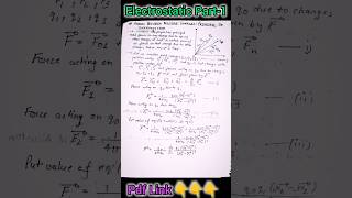 Alakh Sir Physics  Electrostatics song neetnotes neetkineev physicswallah [upl. by Doraj]