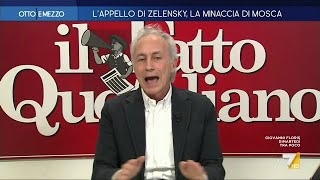 Ucraina Marco Travaglio In Italia cè una specie di caccia alluomo E una cosa ignobile [upl. by Eelaras]