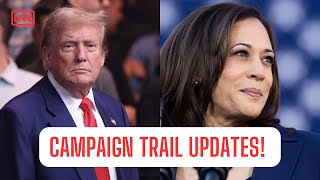 TRUMP Returns to GA KAMALA Interviews W MARK CUBAN amp MORE… [upl. by Ycal4]