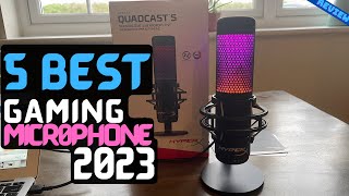 Best Gaming Microphone of 2023  The 5 Best Gaming Mics Review [upl. by Hanima]