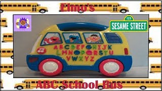 2007 Sesame Street Elmos ABC School Bus Educational Toy [upl. by Nicolais270]