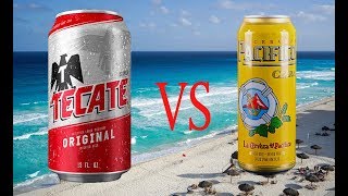 Tecate Original vs Pacifico Mexican Beer Battle Round 3 [upl. by Walker]