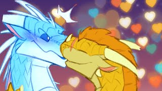 Qibli and Winter Being Gay With Each Other for 1 MINUTE  Wings of Fire Comic dub [upl. by Ury]