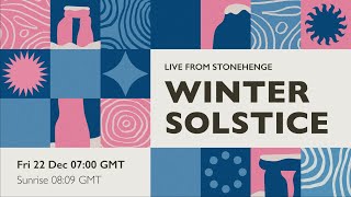 Winter Solstice 2023 Sunrise Live from Stonehenge [upl. by Arlinda]