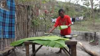 Aeta Bamboo Rice Cooking in Pampanga [upl. by Ida]