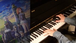 Ushinawareta Mirai wo Motomete ED 2  Ashita Mata Aeru yo ne 失われた未来を求めて Piano [upl. by Bound386]