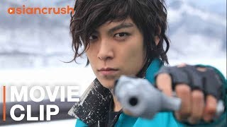 Lee Byunghun vs TOP in stand off for ransom of little girl  Clip from Iris The Movie [upl. by Elmo]