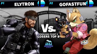 Freezing Point 3  Losers Top 8  Elytron Snake vs GoFastFun Fox [upl. by Netnerb]