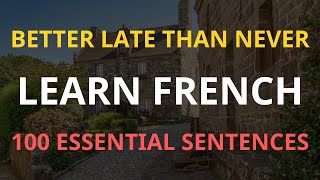 Learn 100 French Phrases For Beginners and Intermediates  Health and Wellness [upl. by Hancock]