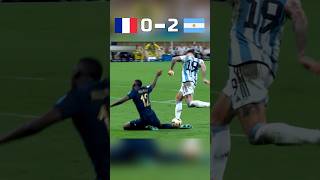 Argentina vs France  Highlights  FIFA World Cup 2023  messi football mbappe soccer shorts [upl. by Mildrid]