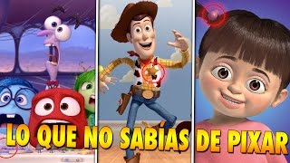 Los Secretos de PIXAR [upl. by Aicatan]