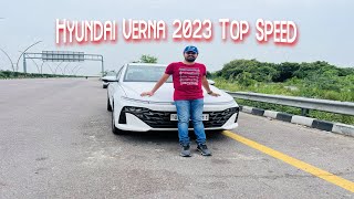 Hyundai Verna 2024 15 L Top Speed [upl. by Casie]