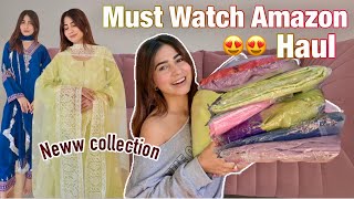 Most latest Amazon Haul video ITS A MUST WATCH😍 haul [upl. by Arhoz]