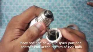 How to convert E27 to B22 bulb at home Official [upl. by Longmire]