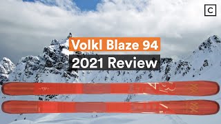 2021 Volkl Blaze 94 Ski Review  Curated [upl. by Rosamund169]