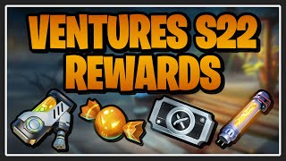 VENTURES SEASON 22 REWARDS TIPS AND TRICKS  Fortnite Save the World Hexsylvania [upl. by Skerl]