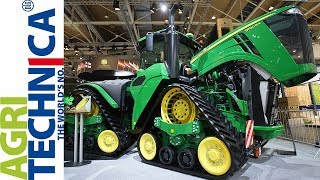 AGRITECHNICA 2017  Messerundgang Teil 1 Claas John Deere Valtra Massey Ferguson Case IH [upl. by Caasi571]